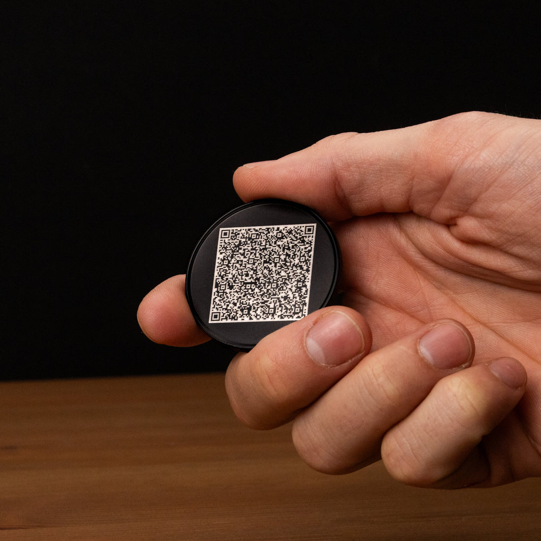 My Billet Coin with QR Code Beats Traditional Business Cards