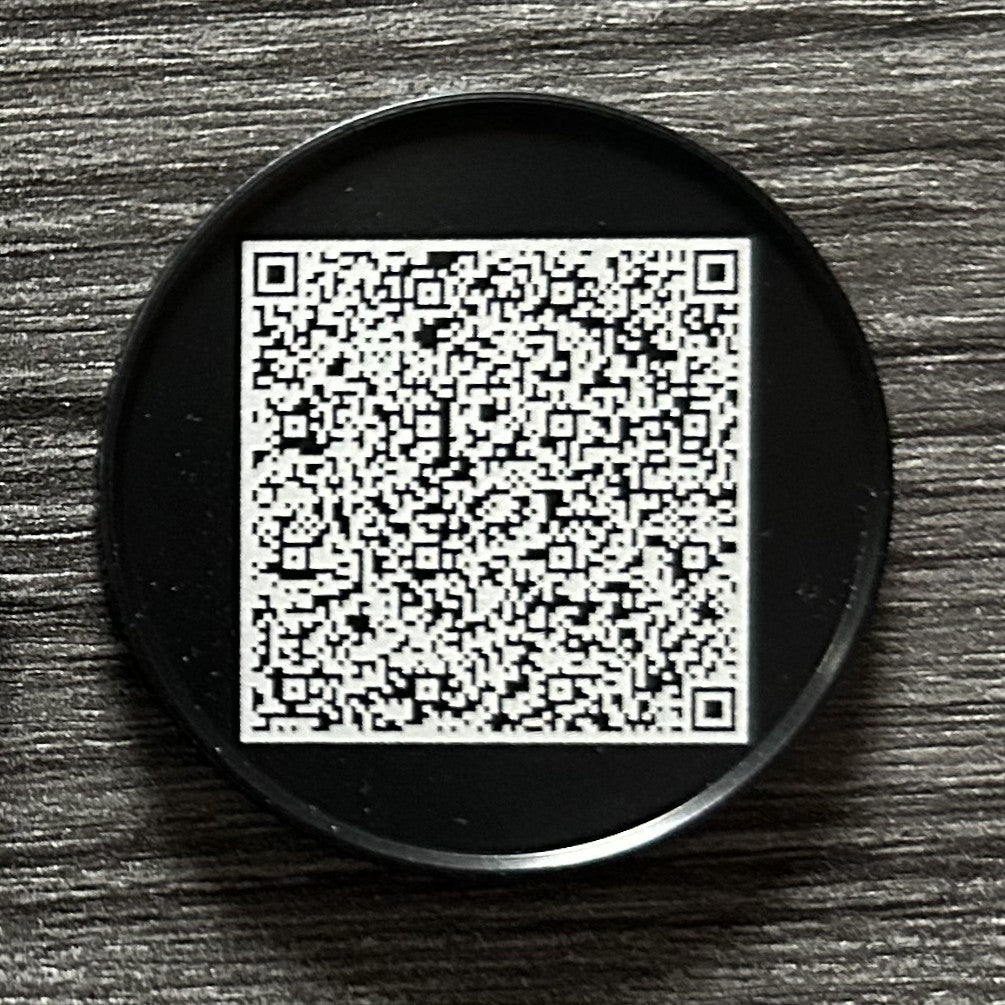 Billet Coin with QR Code