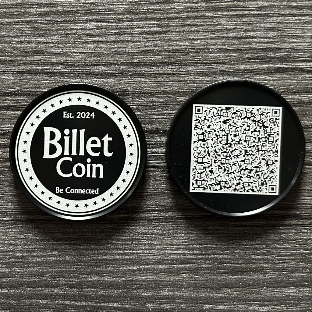 Billet Coin with QR Code