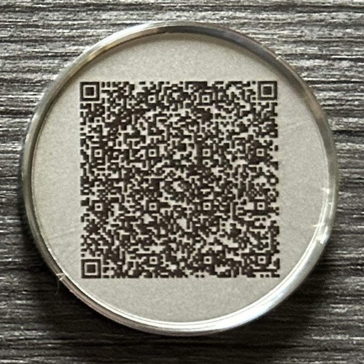 Billet Coin with QR Code