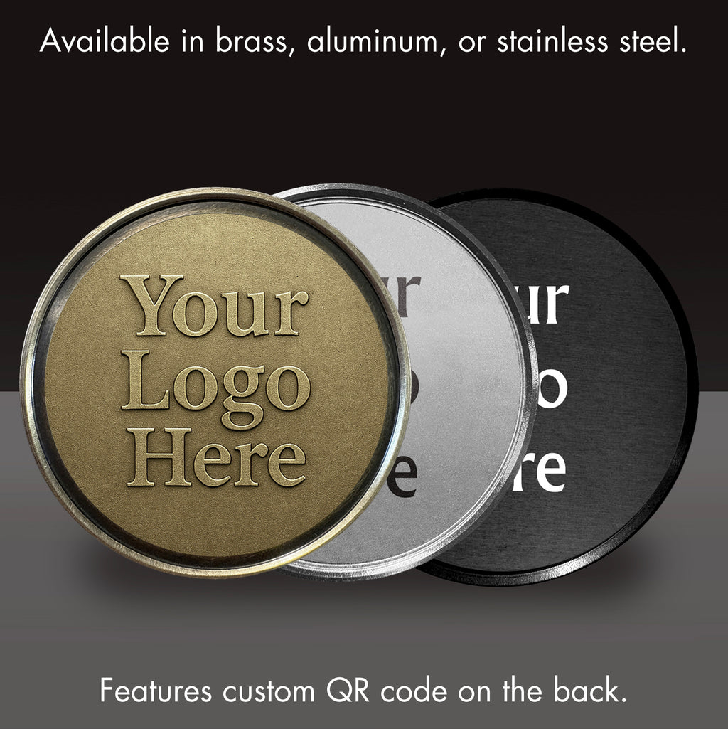 Custom Billet Coin Business Card