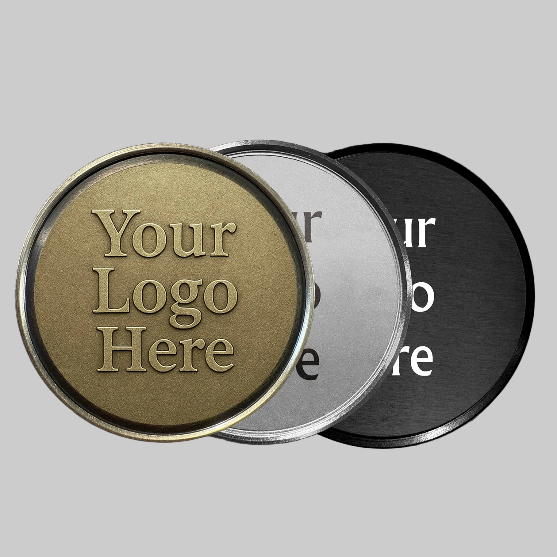 Custom Billet Coin Business Card
