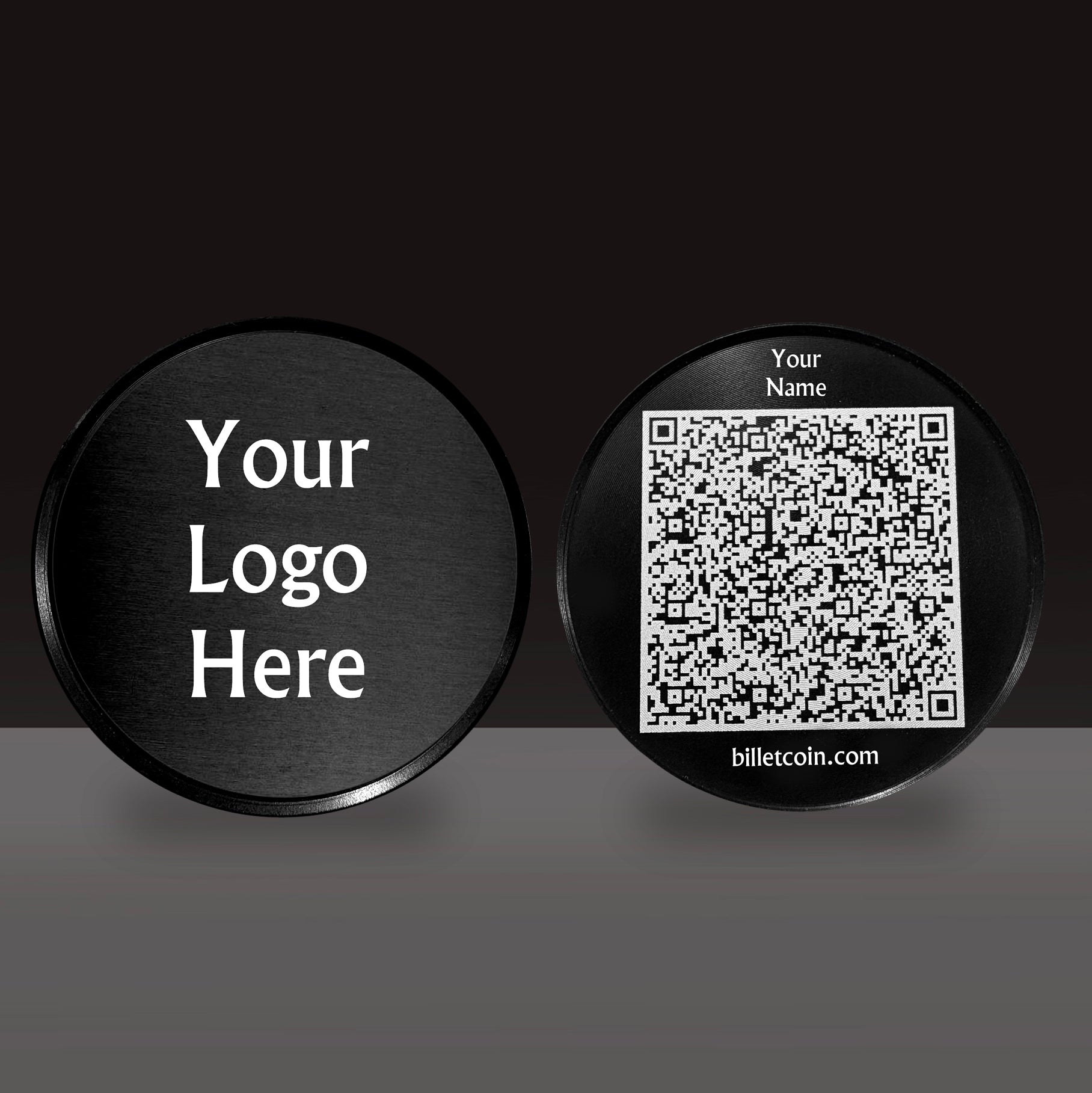 Custom Billet Coin Business Card