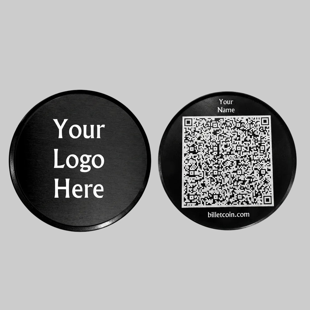 Custom Billet Coin Business Card