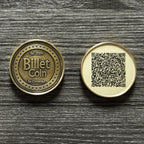 Billet Coin with QR Code