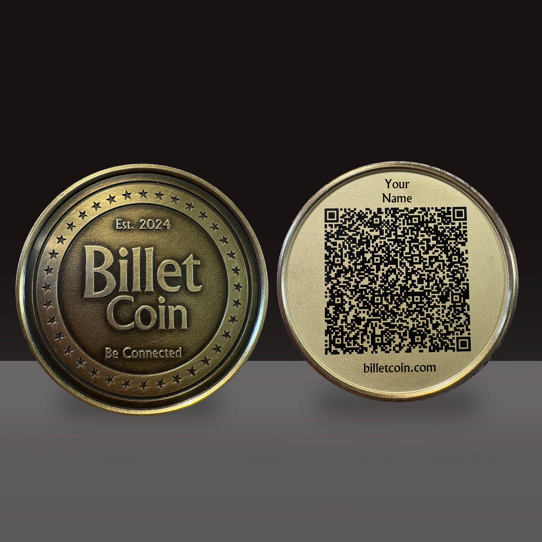 Billet Coin Business Card