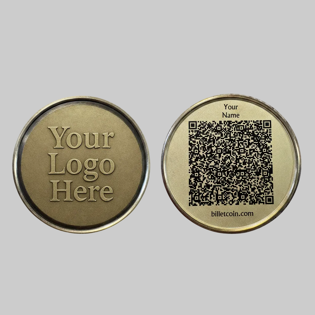 Custom Billet Coin Business Card