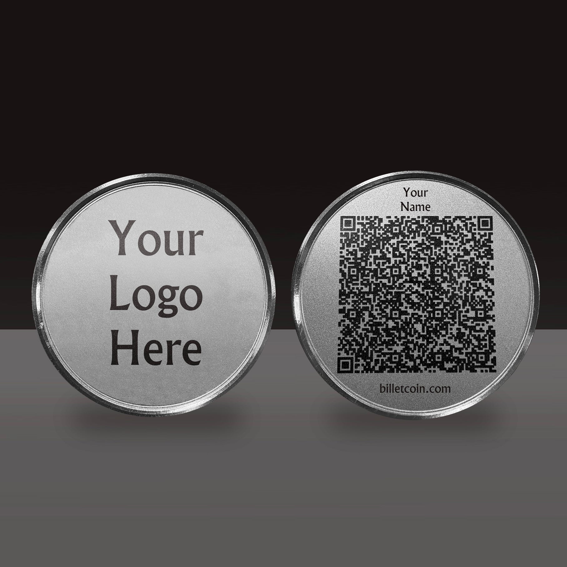 Custom Billet Coin Business Card